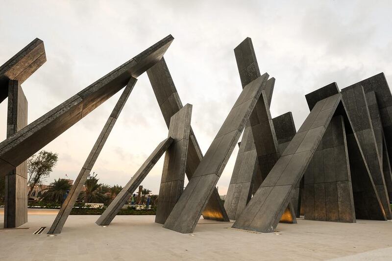 Wahat Al Karama, a memorial dedicated to the memory of UAE’s National Heroes in honour of their sacrifice and in recognition of their heroism. Hamid Shahol / Aletihad