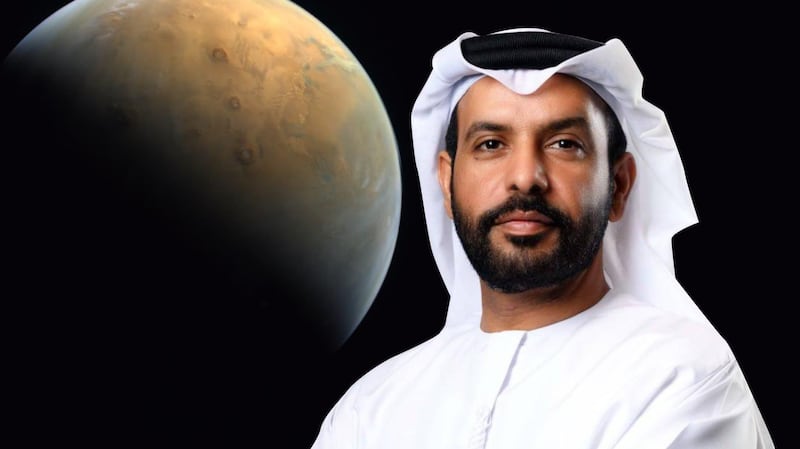 Salem Butti Salem Al Qubaisi has been appointed as the new director-general of the UAE Space Agency. Photo: UAE Space Agency twitter