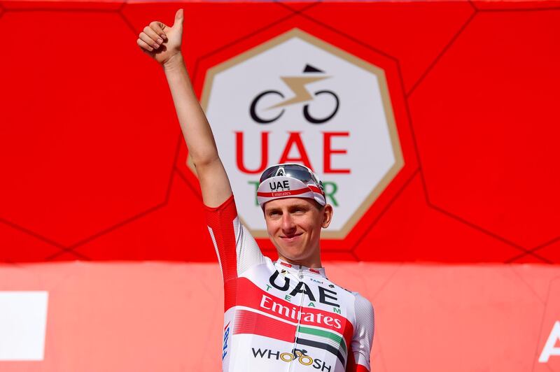 UAE Tour 2020 - 2nd Edition - 5th stage Al Ain - Jebel Hafeet 162 km - 27/02/2020 - Tadej Pogacar (SLO - UAE - Team Emirates) - photo Dario Belingheri/BettiniPhoto©2020