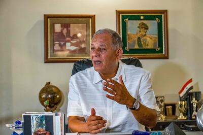 Former MP Mohamed Anwar Sadat, nephew of former Egyptian president Anwar Sadat, who is considering a run in the next presidential election. AFP