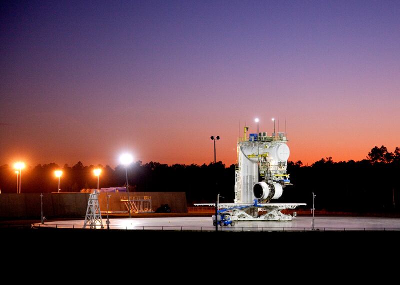 A testing site in Mississippi and another in Britain will be used for hydrogen engine tests. Photo: Rolls-Royce