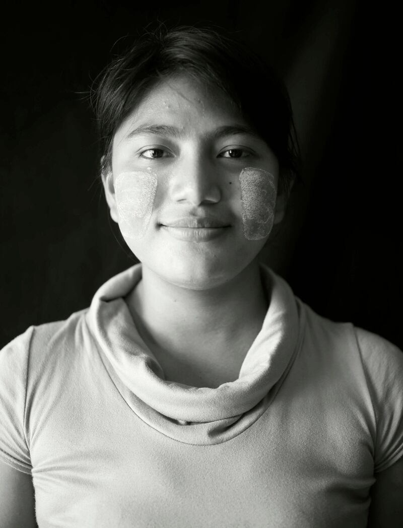 Yangon, 2013. One of a group of young politicians from around Burma who were brought to Yangon for a media training seminar. The seminar aimed to broaden their political skills as well as give them a basic understanding of how a free press works in time for the 2015 elections. It was supported in part by the National League for Democracy and the Togetherness Education Network. Photo by Chris Bartlett