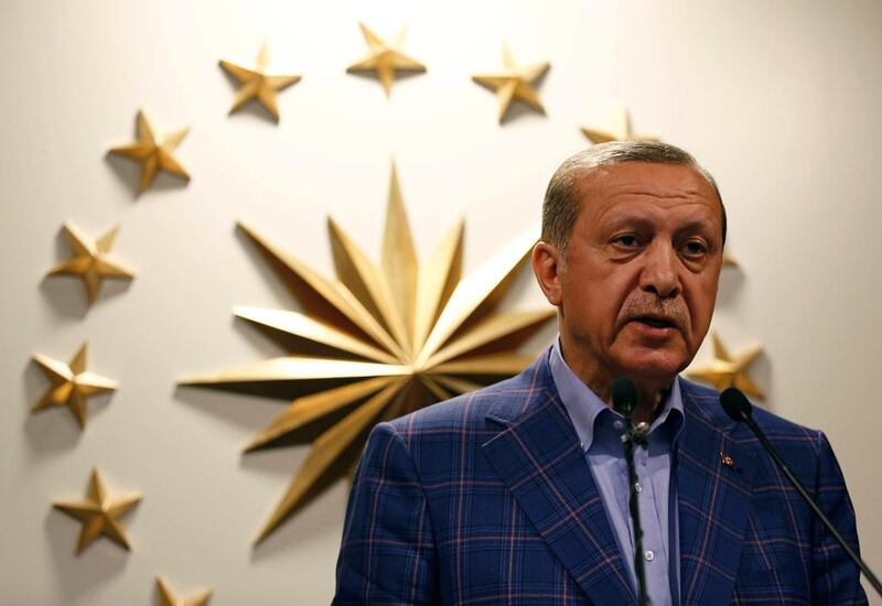 Recep Tayyip Erdogan is certainly popular, but his personal popularity is not inexhaustible. Murad Sezer / Reuters