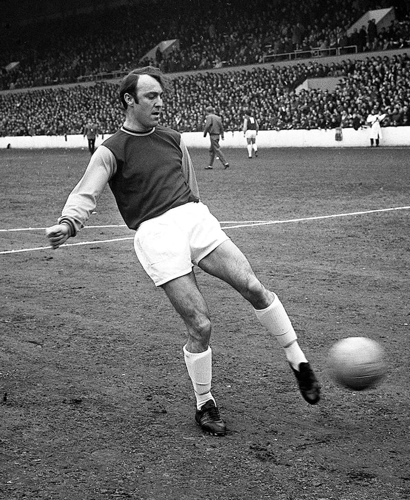Jimmy Greaves during his spell at West Ham United in 1971. PA
