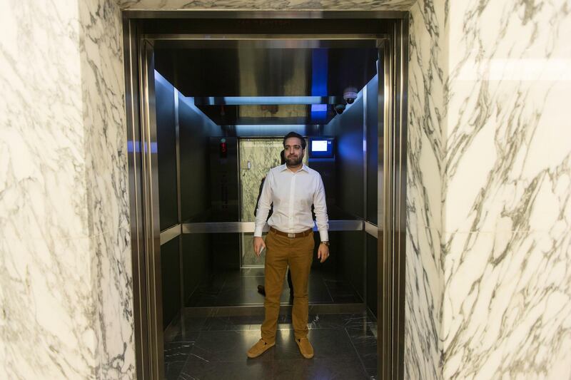 Dubai, United Arab Emirates, June 29, 2017:     Ibrahim Mohammed managing director of OneGram and CEO of Gold Guard at their offices in the Emirates Financial Towers in the DIFC area of Dubai on June 29, 2017.  OneGram is partnering with GoldGuard, a Dubai-based online gold trading platform to build one of world’s largest gold vaults inside the Dubai Airport Free Zone. Christopher Pike / The National

Job ID: 
Reporter: 
Section: Business
Keywords: *** Local Caption ***  CP0629-BZ-CEO-OneGram-01.JPG