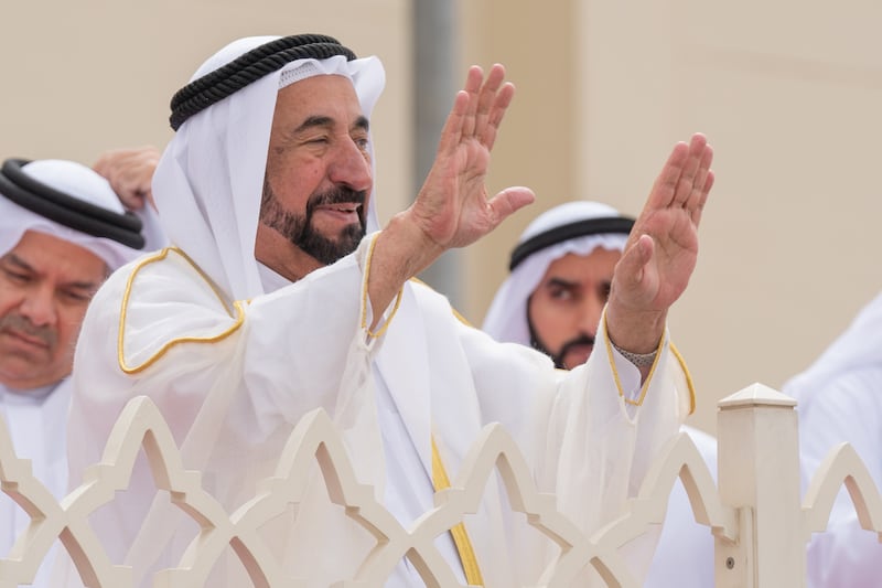 Sheikh Dr Sultan bin Muhammad Al Qasimi, Ruler of Sharjah, says the emirate's locally funded housing programme meets its needs. Photo: Wam