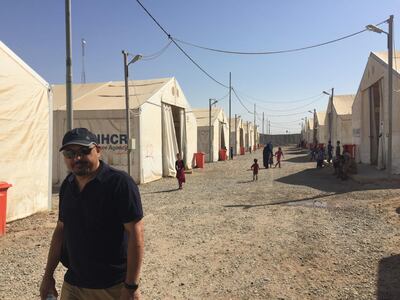 Dr Saleh Dhumad in Iraq. Courtesy Saleh Dhumad