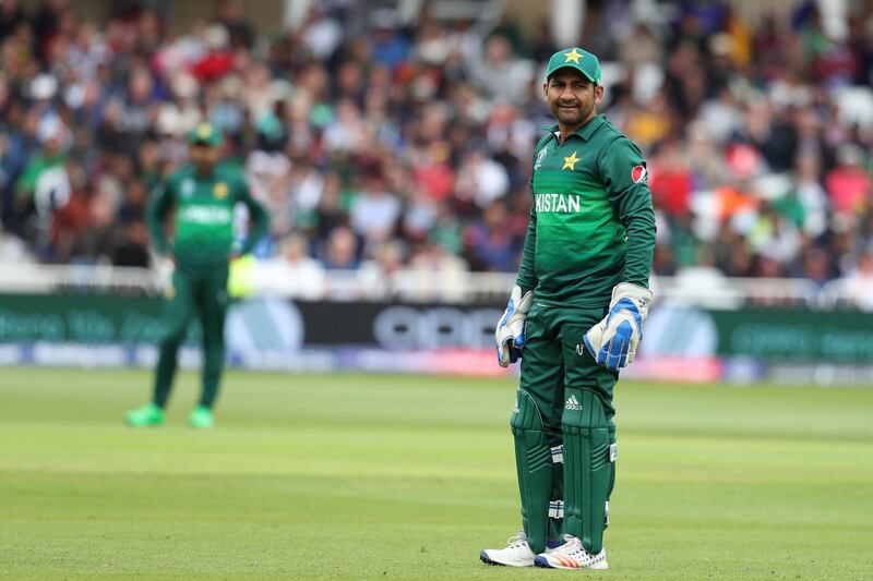 Pakistan's captain Sarfaraz Ahmed looks on during his side's loss. AP Photo