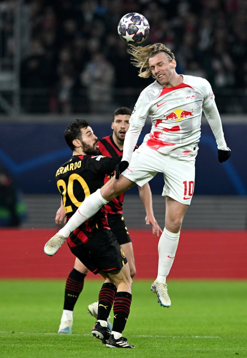 Emil Forsberg 6: Like rest of Leipzig’s attackers, offered no threat at all until second half when Leipzig finally decided to make a game of it. Made way for dangerman Nkunku. EPA