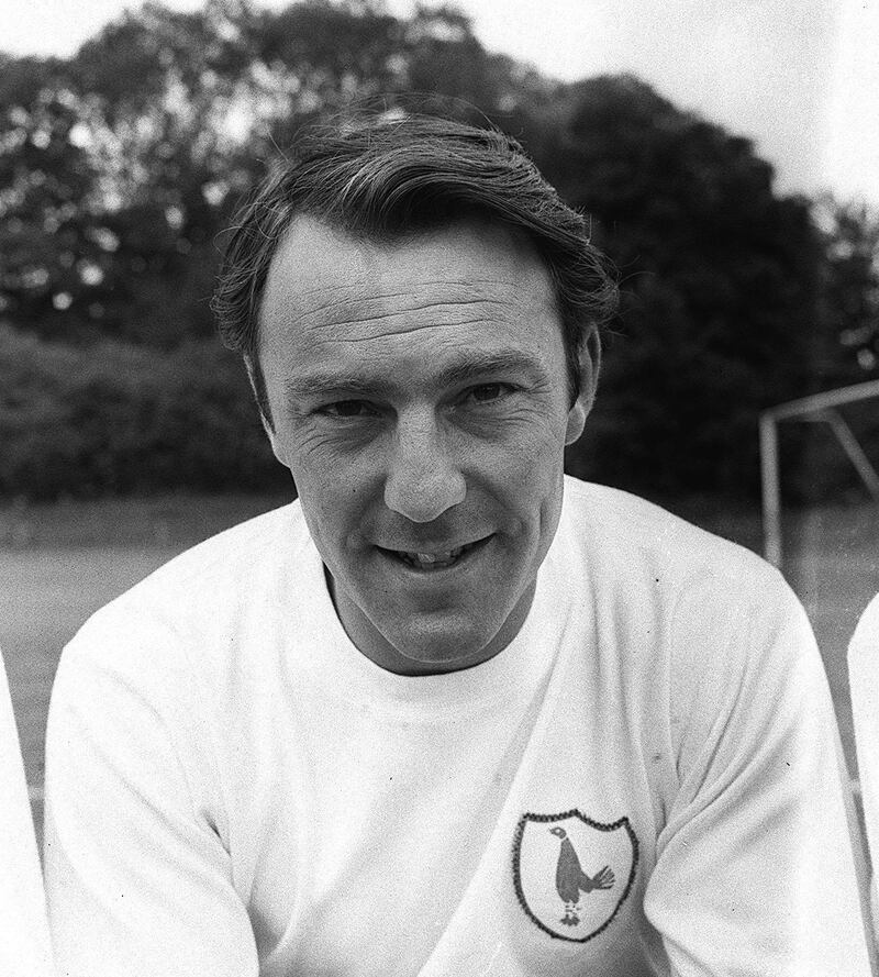 A July 6, 1966 file photo of Jimmy Greaves, who had held Tottenham's goalscoring record of 266 goals since 1970. PA