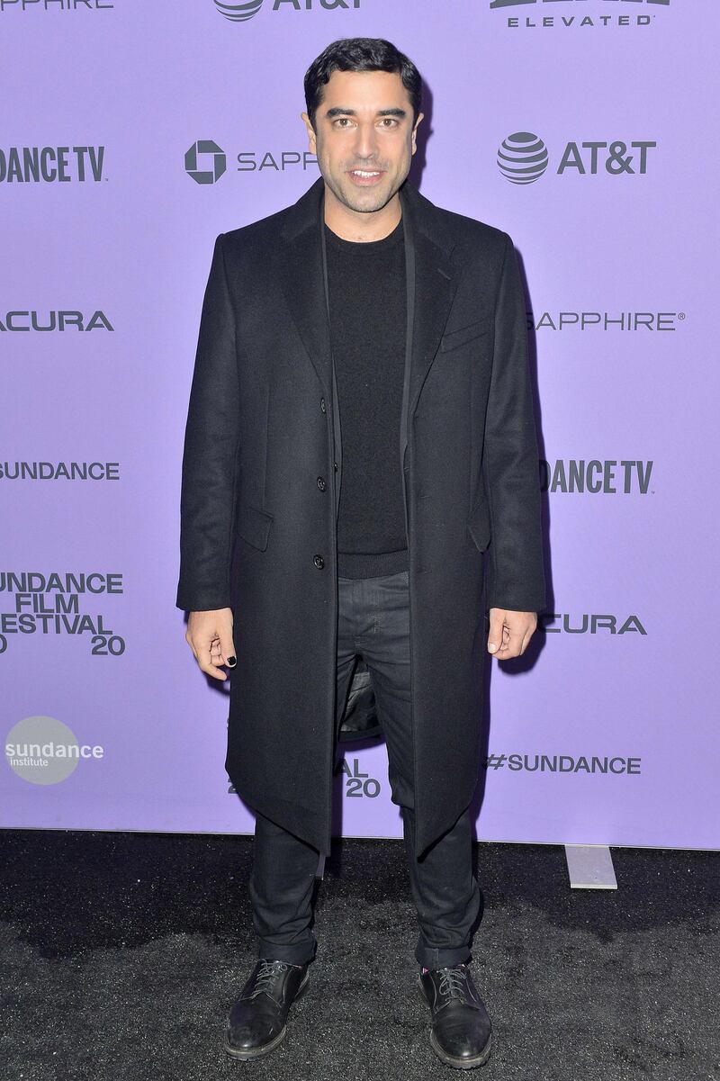 Actor Karim Saleh attends the 'Luxor' premiere at the 2020 Sundance Film Festival. AP