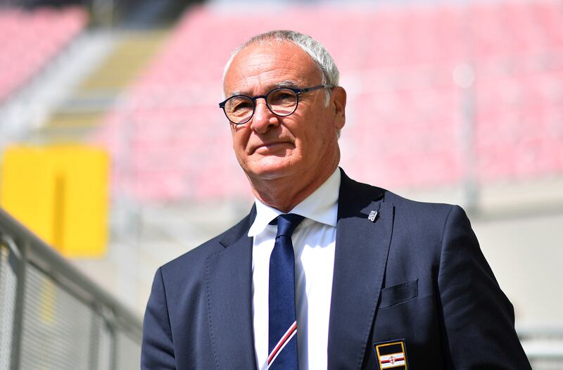 FILE PHOTO: Soccer Football - Fomer Sampdoria coach Claudio Ranieri is in talks to become the next Watford coach.  Here is is seen during the Serie A match between AC Milan and Sampdoria - San Siro, Milan, Italy - April 3, 2021 .  REUTERS / Daniele Mascolo / File Photo