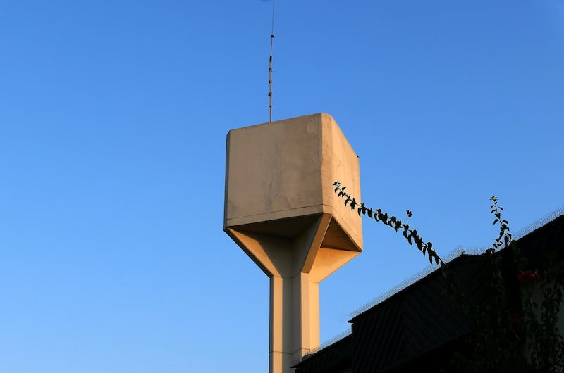 View of the old water tank in Deira Dubai on June 14,2021. Pawan Singh / The National. 