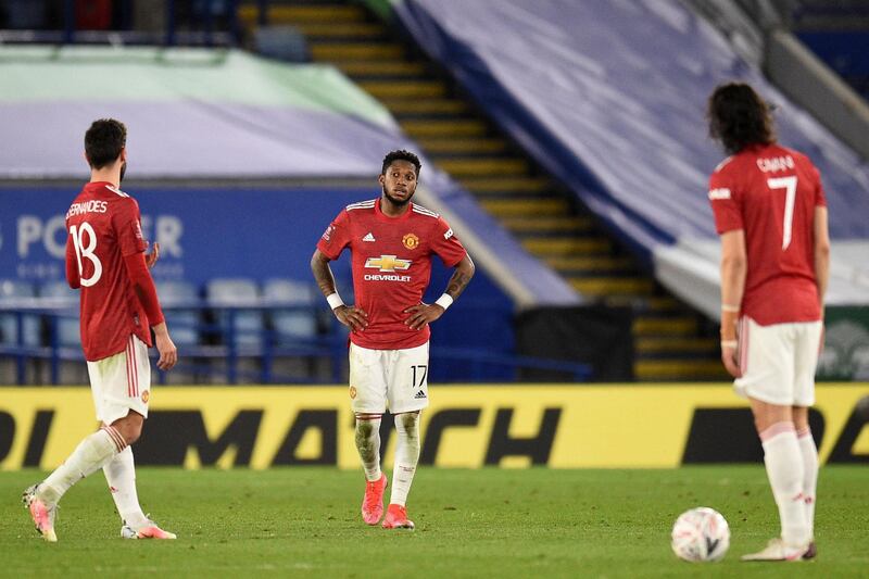 SUB: Edinson Cavani 5. On Pogba after 64. Slipped from a man who could have provided a major impetus for United’s season to a stop-starter who looks unhappy with his lot. AFP