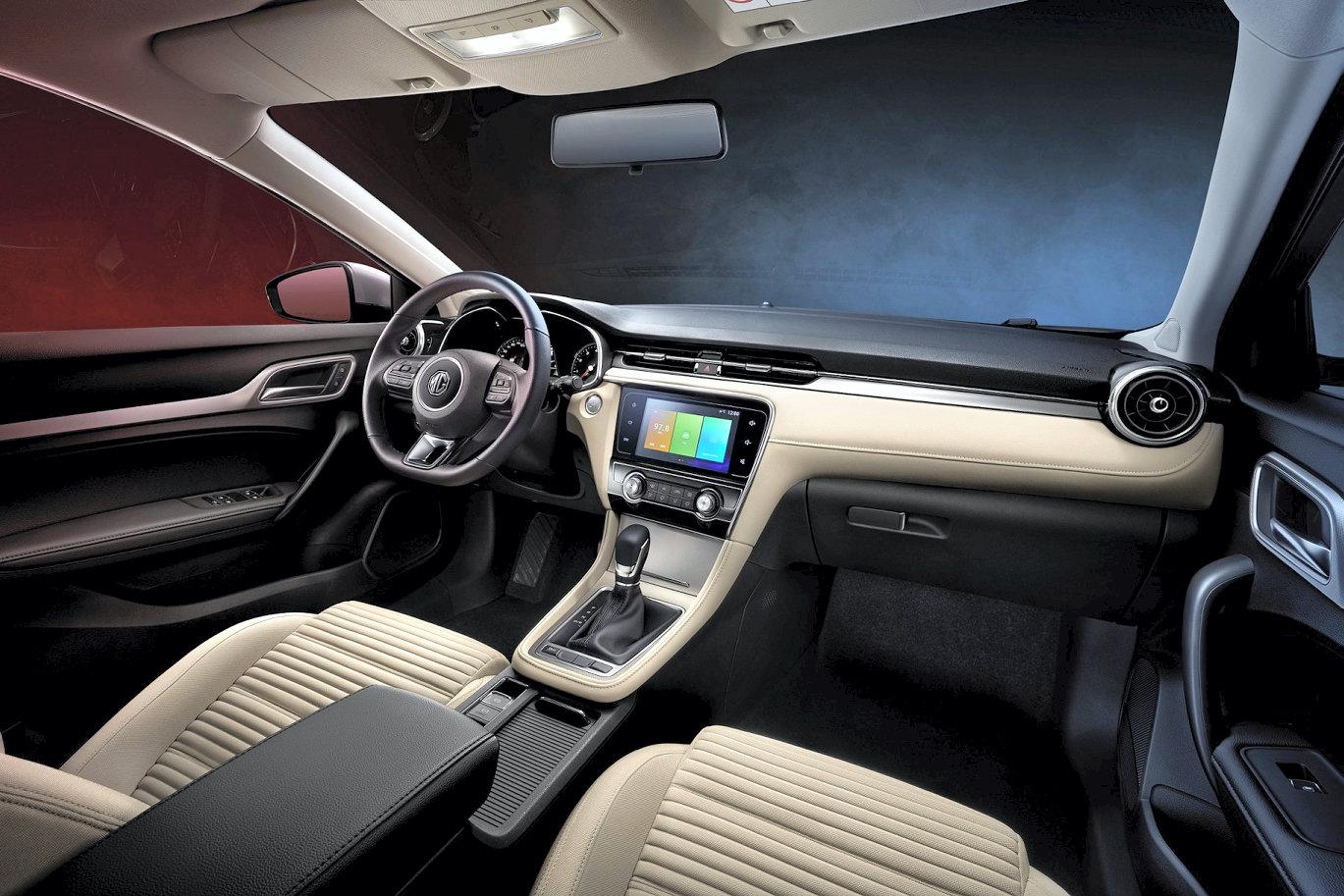 The interiors of the MG 6 emulate designs of European manufacturers. Courtesy MG