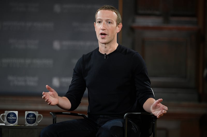 Meta Platforms chef executive Mark Zuckerberg said he mistakenly expected that a bump in usage and revenue growth during coronavirus lockdowns would be sustained. AP