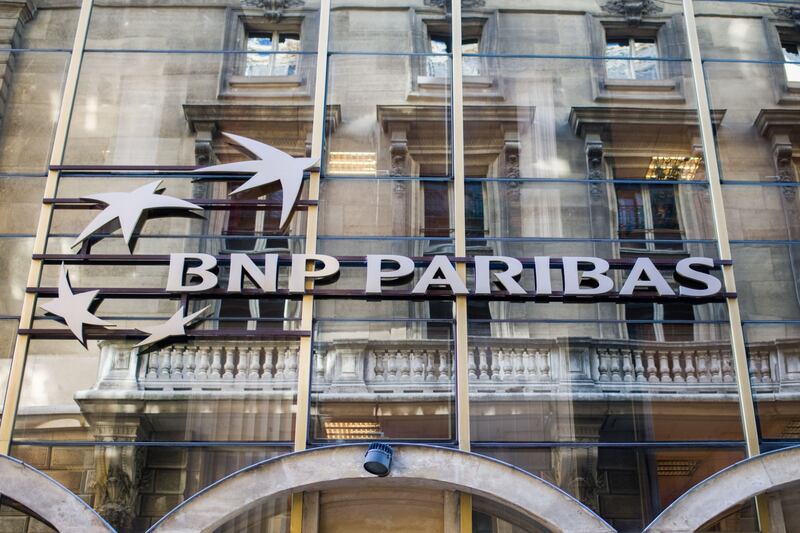8. BNP Paribas  - £50,000. Bloomberg