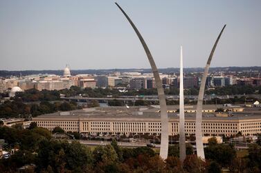The Pentagon building is seen in Arlington, Virginia, US, October 9, 2020. Reuters