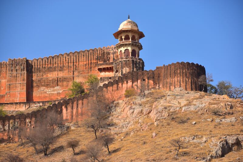 8. Nahargarh Fort in Jaipur is the eighth most Instagrammable tourist destination in India. Alamy