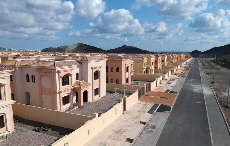 ABU DHABI, UNITED ARAB EMIRATES - January 15, 2020: General views of new houses in Mohamed bin Zayed City in Fujairah.

( WAM  )
---