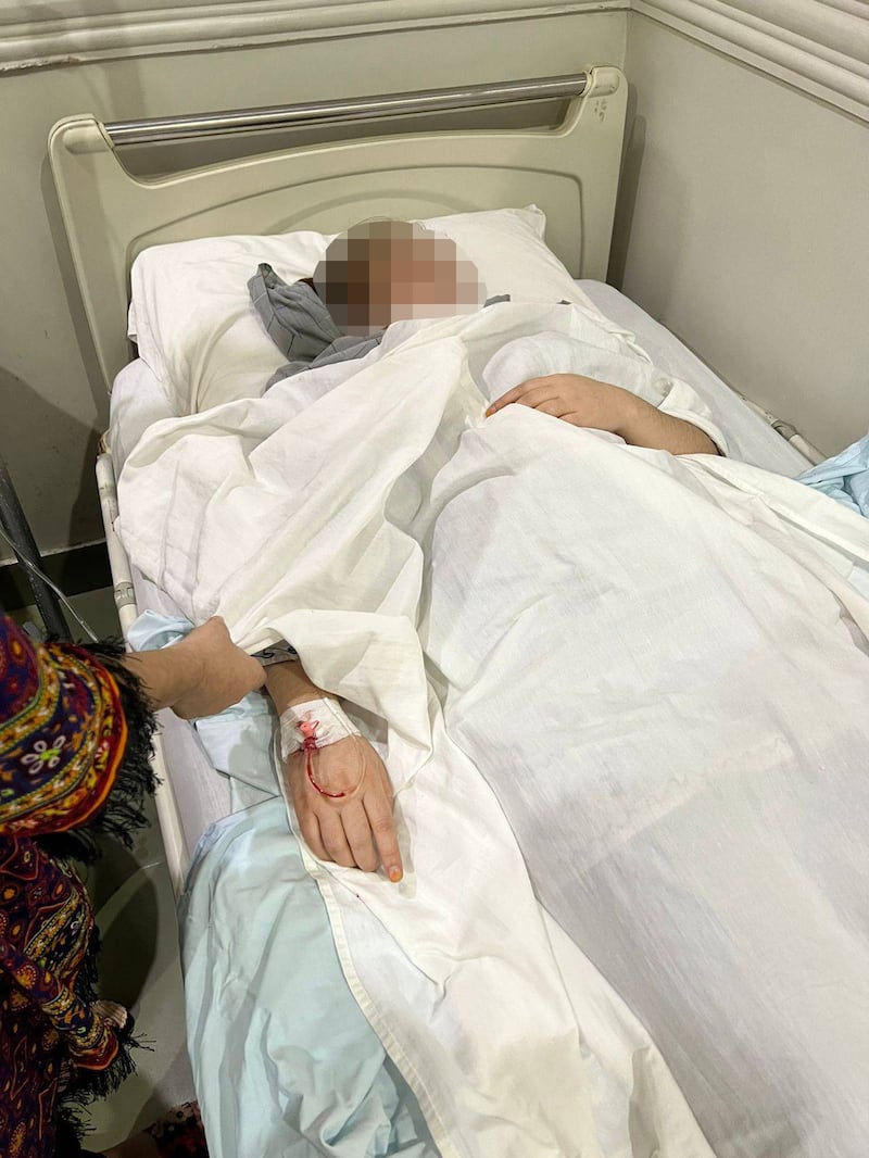 Nabi's daughter visits hospital in Pakistan after a medical emergency