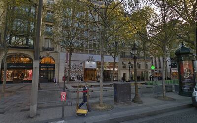 The 66 Avenue des Champs-Elysees was leased by Riad Salameh's romantic partner to the central bank for €5 million from 2010 to 2021. Google Street View