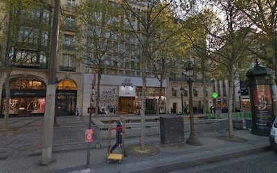 The 66 Avenue des Champs-Elysees was leased by Riad Salameh's romantic partner to the central bank for €5 million from 2010 to 2021. Google Street View