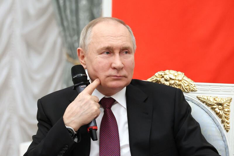 With little opposition, Russian President Vladimir Putin is likely to win re-election in 2024. AFP