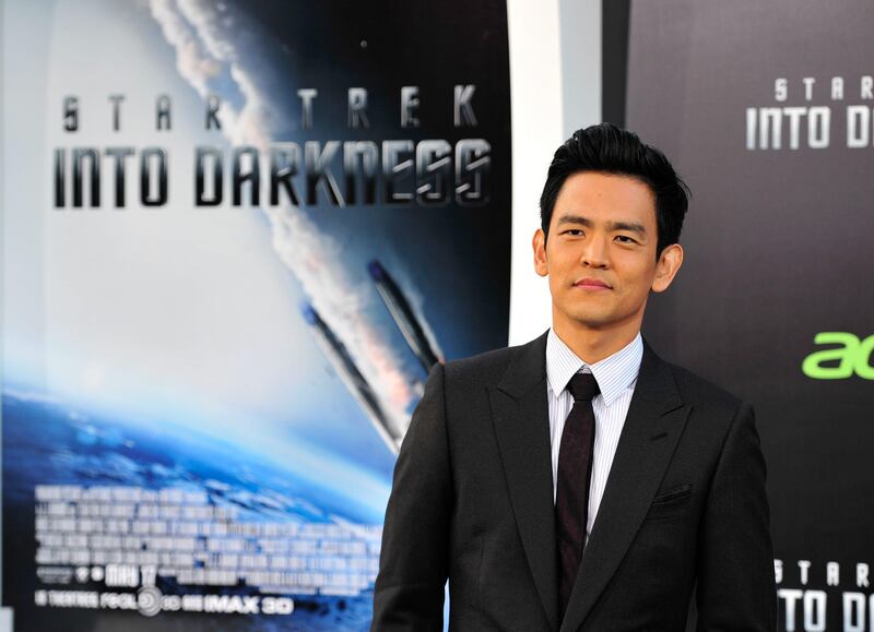 HOLLYWOOD, CA - MAY 14: Actor John Cho arrives at the premiere of Paramount Pictures' 'Star Trek Into Darkness' at the Dolby Theatre on May 14, 2013 in Hollywood, California.   Frazer Harrison/Getty Images/AFP== FOR NEWSPAPERS, INTERNET, TELCOS & TELEVISION USE ONLY ==
 *** Local Caption ***  116787-01-09.jpg