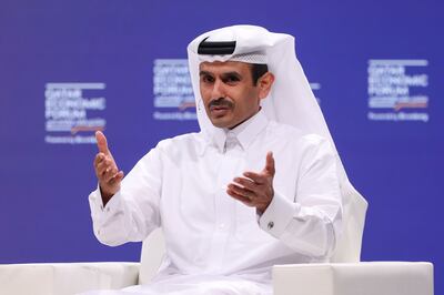 Qatar's Energy Minister Saad Al Kaabi told the Qatar Economic Forum that the country is 'on track' to raise liquefied natural gas production capacity. Bloomberg