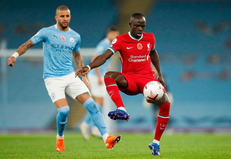 Sadio Mane - 6. Lively in a thrilling opening half hour but became less effective as the game wore on. AFP