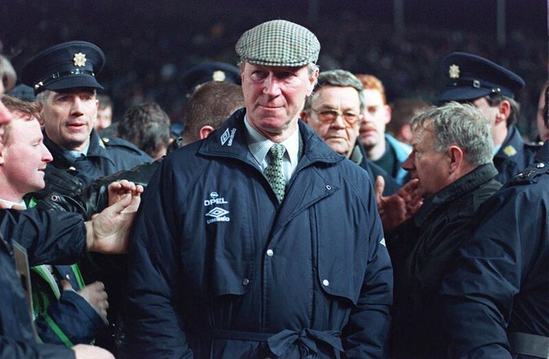 Former Republic of Ireland manager Jack Charlton. PA