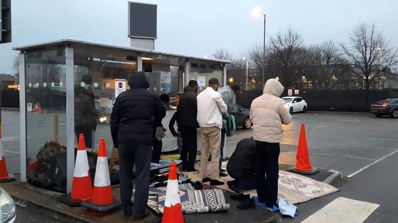 Taxi drivers say they feel ‘degraded’ by Heathrow’s closure of its prayer room for taxi drivers. Tom Edwards / Twitter