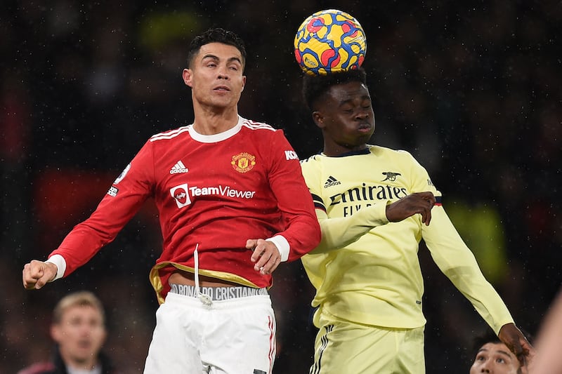 Bukayo Saka - (On for Smith Rowe 70’) 6: The 20-year-old was in the thick of it straight away after coming from the bench, having a few half chances to score. Saw his best opportunity stopped by big block from Fred. AFP