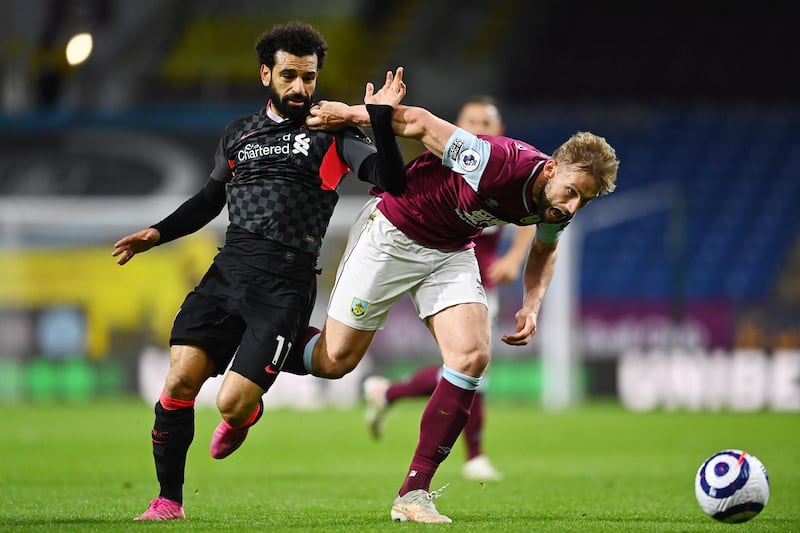 Charlie Taylor - 7. The left-back held his own against Salah and managed to produce some danger going forward with a couple of probing crosses into the box. Reuters