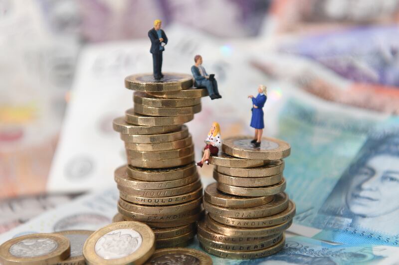 The gender pay gap has edged lower and is now about 18% in emerging markets and approximately 23% in developed markets, according to Goldman Sachs Research. PA Images