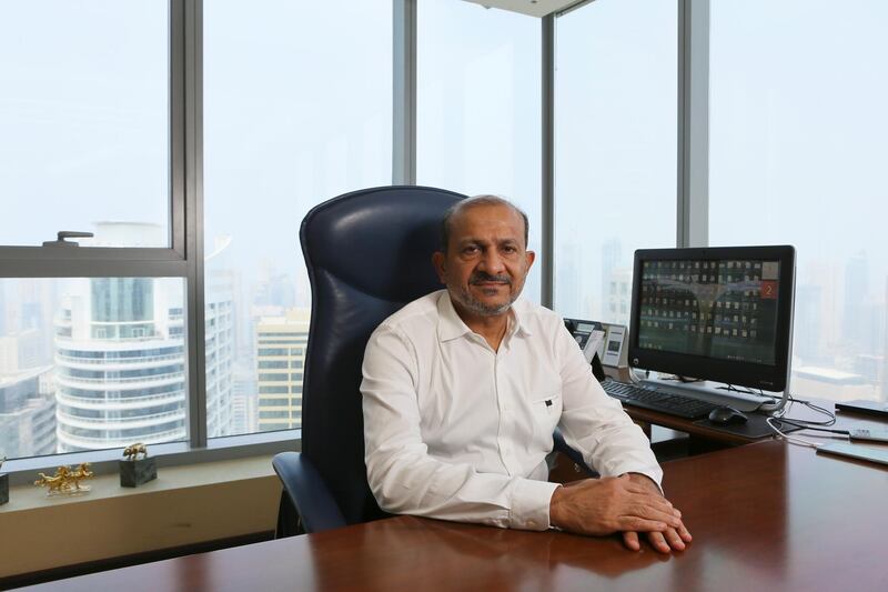 Dubai, UAE. September 2, 2015 - Dr. Firoz Merchant, CEO and owner of Pure Gold, is photographed in his JLT office in Dubai, September 2, 2015. (Photo by: Sarah Dea/The National, Story by:  Amna Shahid/News) *** Local Caption ***  SDEA020915-firoz_merchant08.JPG