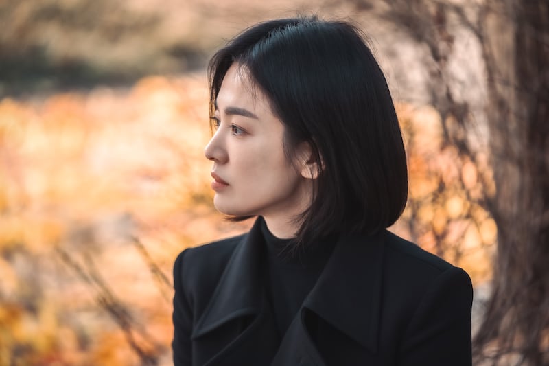 Song Hye-kyo stars as Moon Dong-eun in The Glory. Photo: Netflix