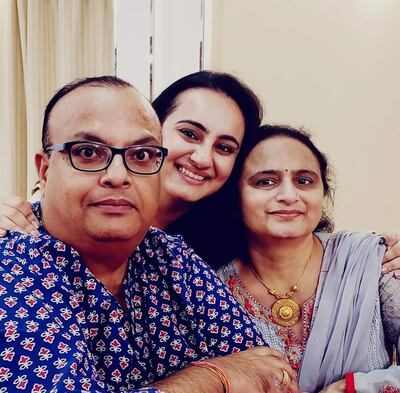 Himanshi Jesrani, 25, an American citizen, said she would celebrate at home with her parents. Courtesy: Ms Jesrani 