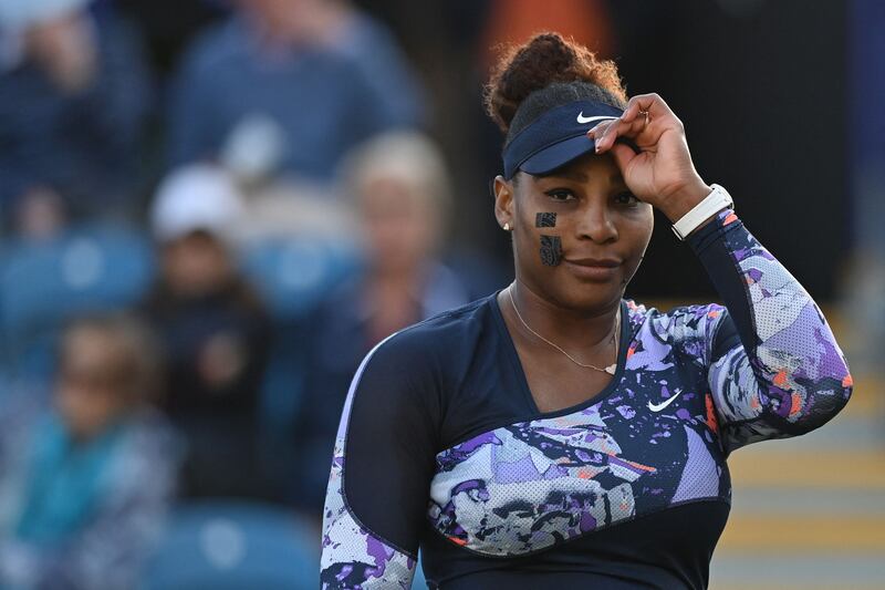 American tennis great Serena Williams has announced that the countdown to her retirement had begun. AFP