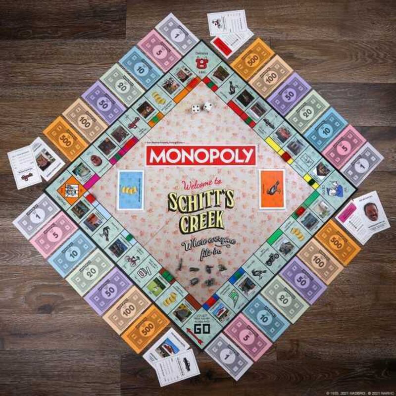 The Monopoly: Schitt's Creek Edition set in action. All photos: Hasbro