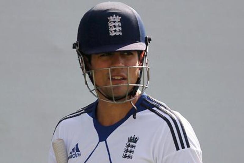 England captain Alastair Cook
