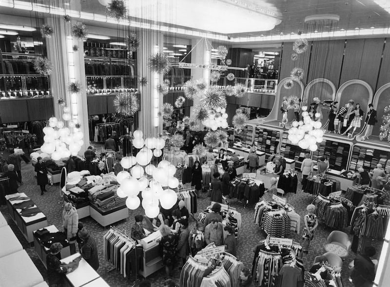 Shoppers browsing in KaDeWe in 1972. Getty Images