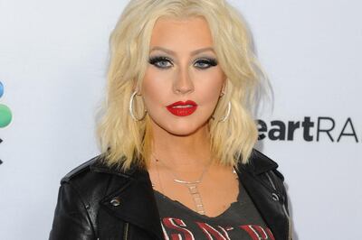 Christina Aguilera gives 23 classes in singing and songwriting. AFP