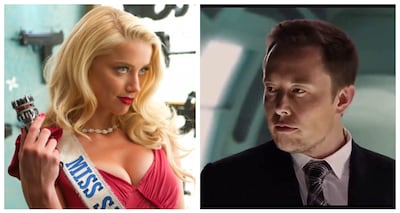 Amber Heard and Elon Musk first met in 2013 on the set of 'Machete Kills', in which she starred and he had a cameo. Photo: Quick Draw Productions
