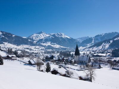 The Alpine village of Gstaad first gained prominence among international jet-setters and home buyers thanks to the prestigious Le Rosey finishing school. Photo: Gstaad Saanenland Tourismus