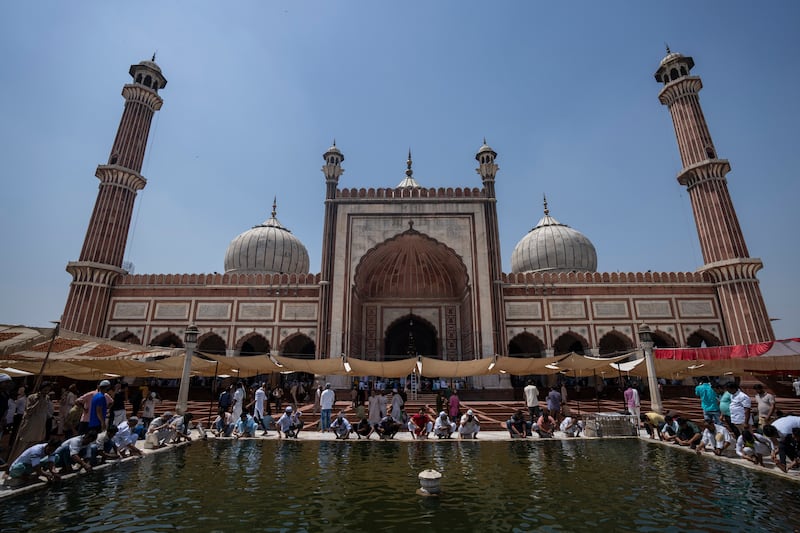 2. Jama Masjid in New Delhi is India's second most-tagged destination on the social media platform. AP