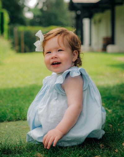 A photo of Lilibet Mountbatten-Windsor shared to celebrate her first birthday in June. Photo: Misan Harriman / Duke and Duchess of Sussex 