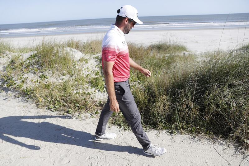 Corey Conners has a two-shot lead after the first round at Kiawah Island in South Carolina. EPA