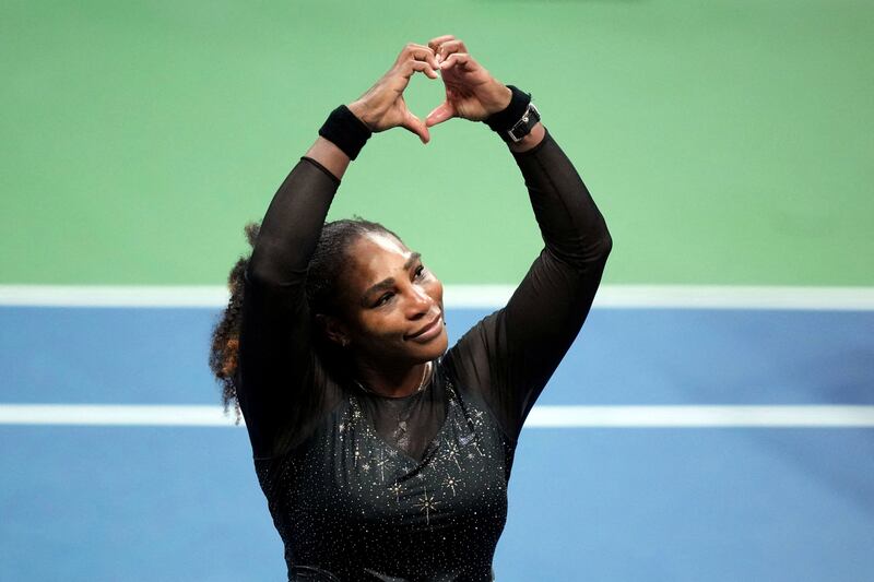 Serena Williams never shied away from boundary-breaking looks, on or off the court. Photo: USA Today Sports, TPX